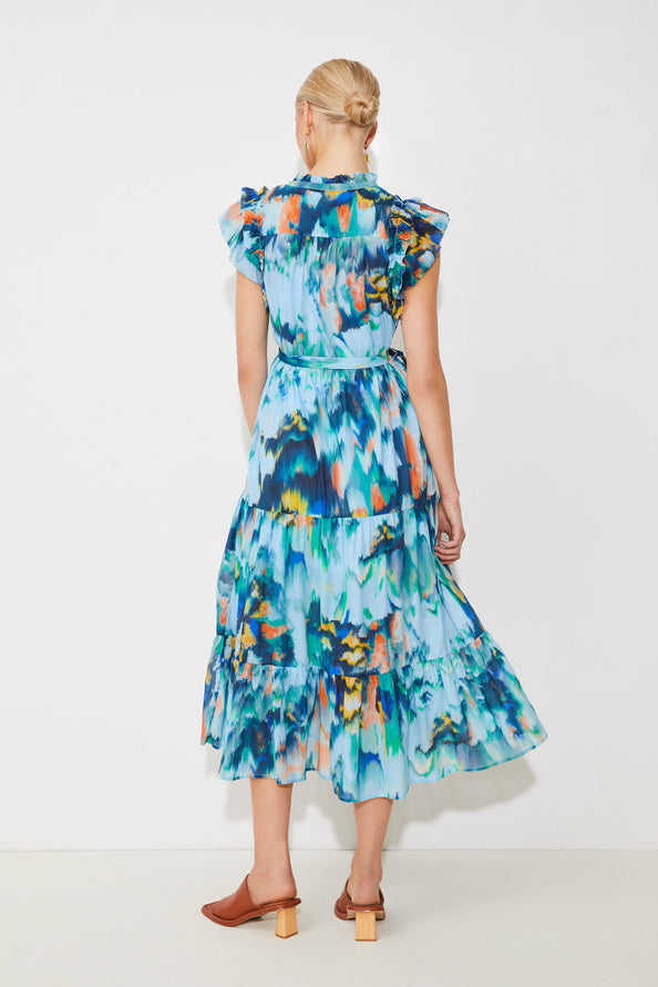 Calipso Dress - Turquoise