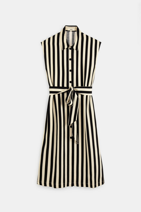 Celest Dress - Noir/Blanc