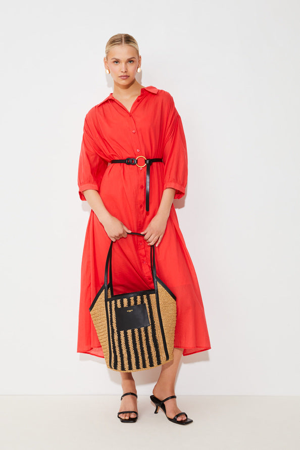 Charly Dress - Geranium