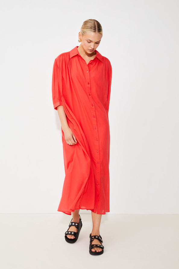 Charly Dress - Geranium