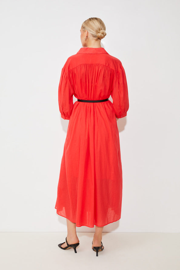 Charly Dress - Geranium