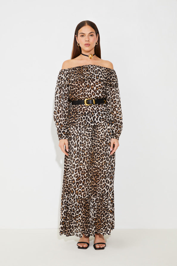 Fado Skirt - Leopard