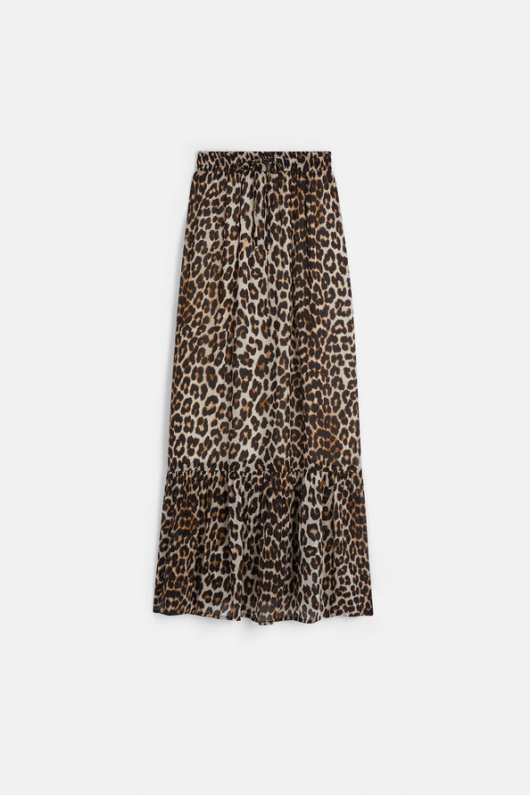 Fado Skirt - Leopard
