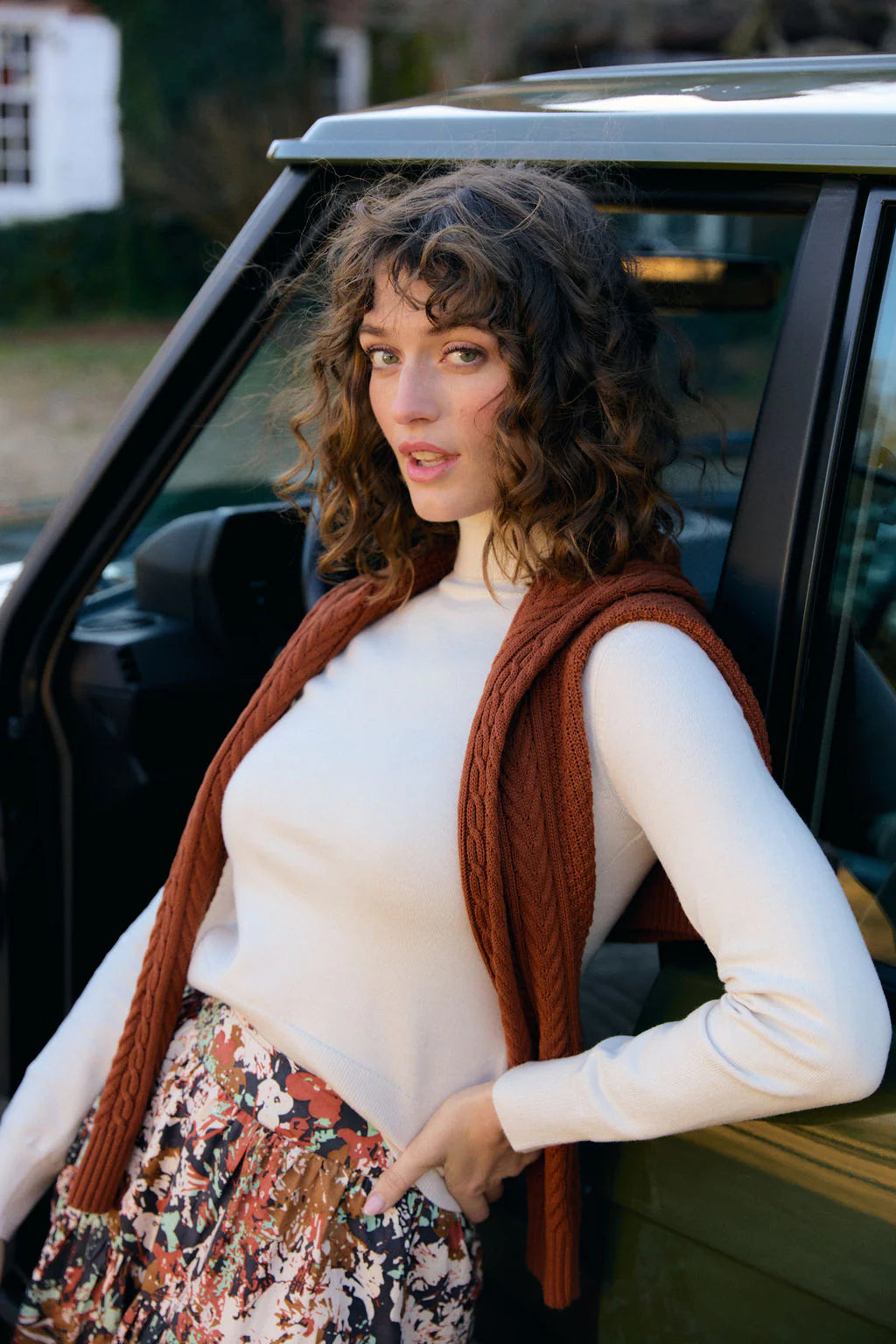 Erin Turtleneck - Ivory