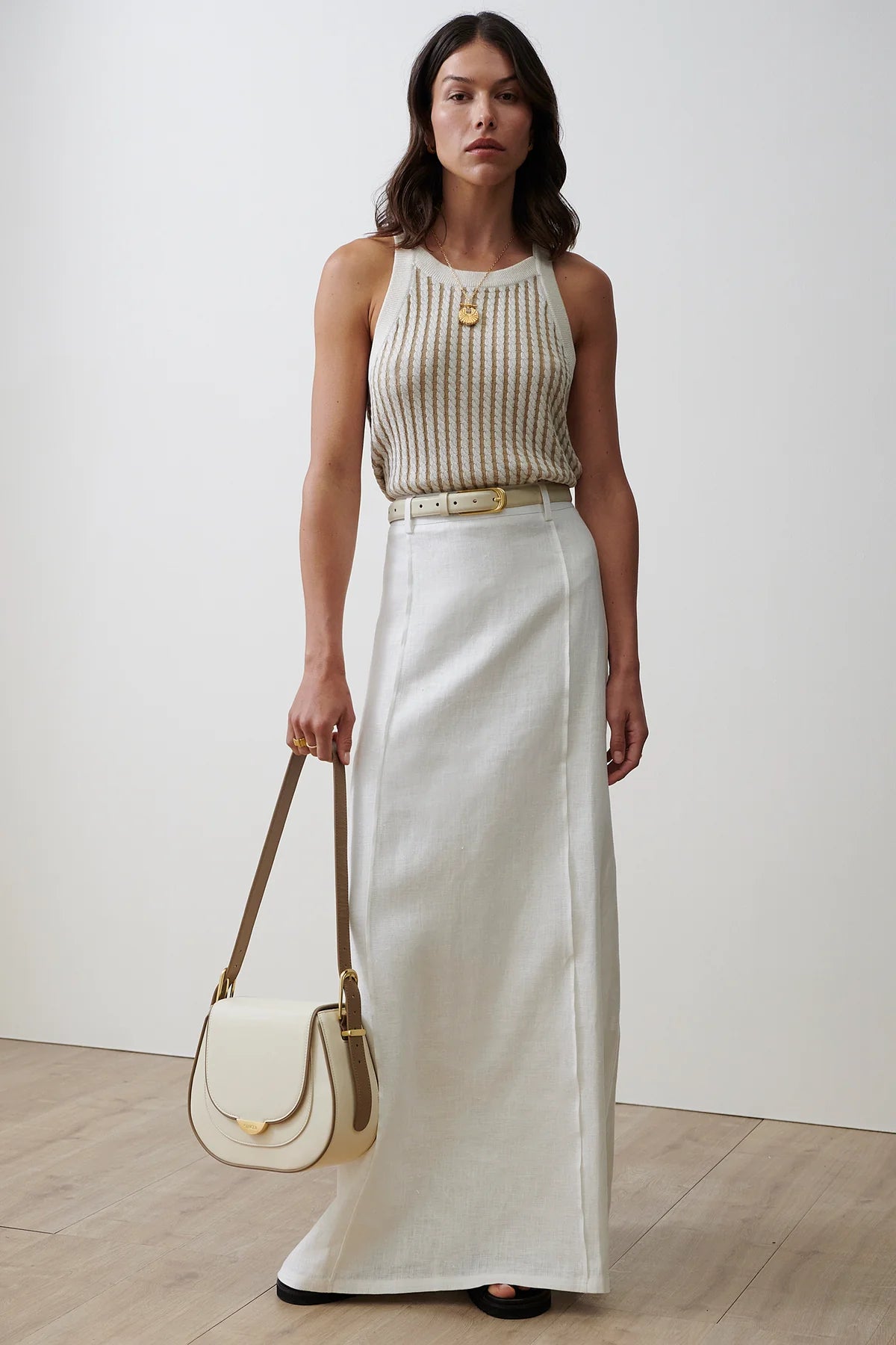 The Eolia Belt - Ecru