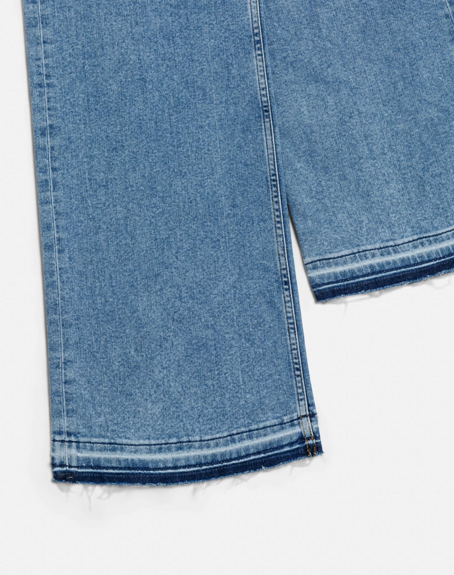 Mide Rise Wide Leg - Azulito