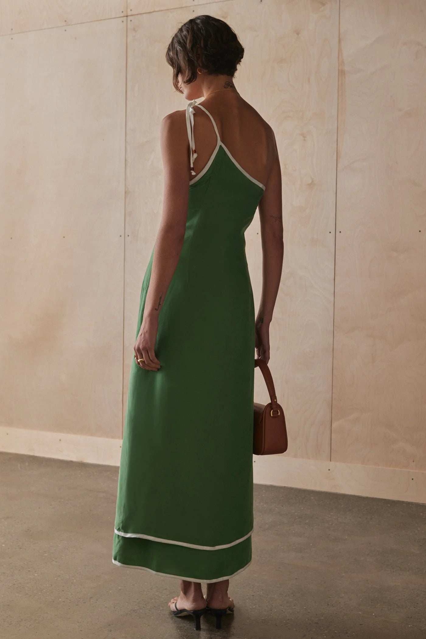 The Suki Dress - Matcha