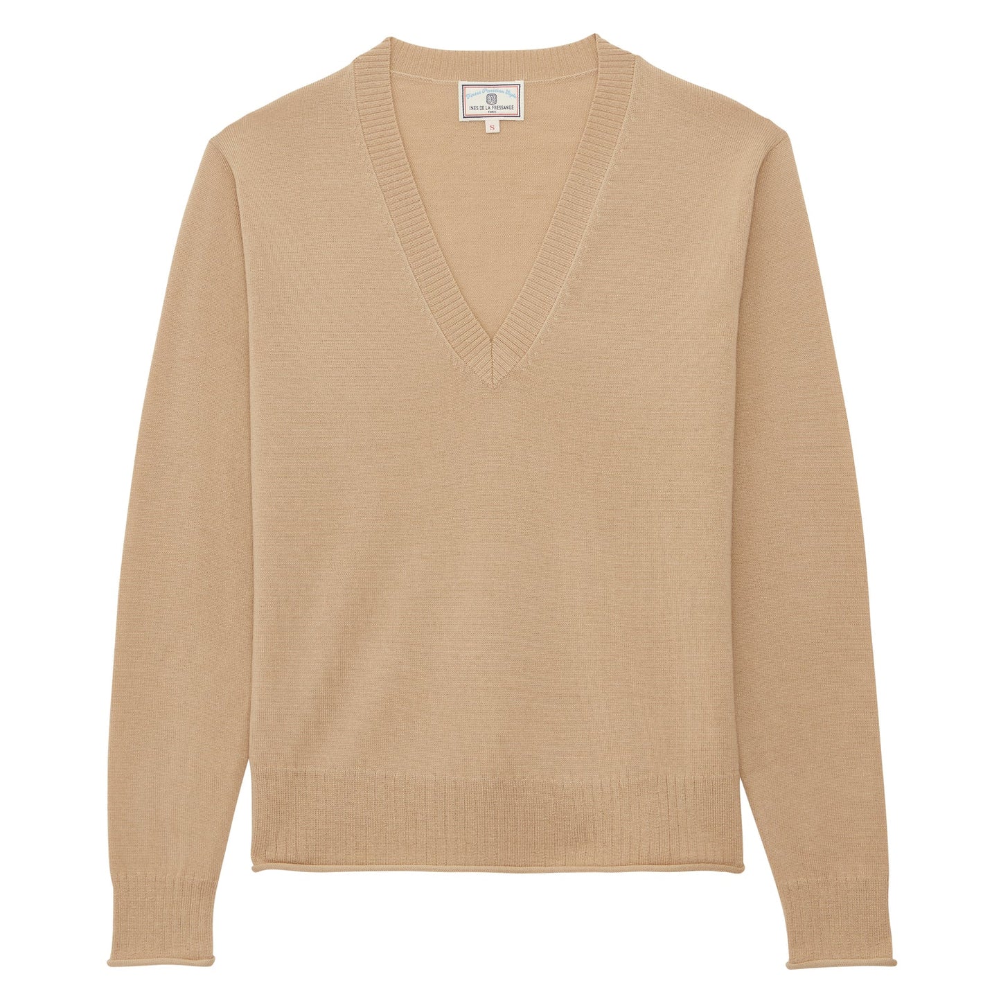 Morcant Merino Wool Sweater - Beige