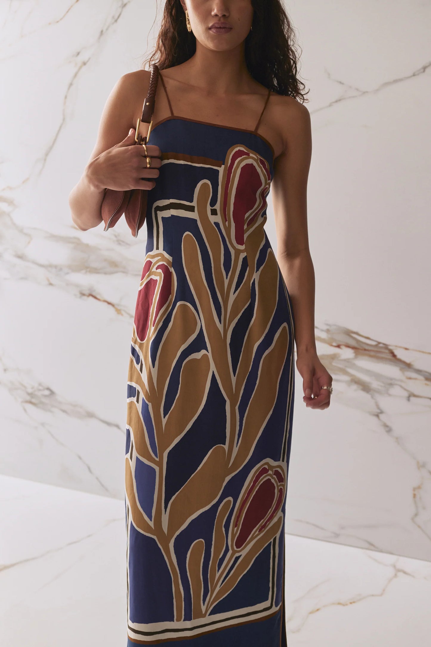 The Avinta Dress - Lisse Tulip