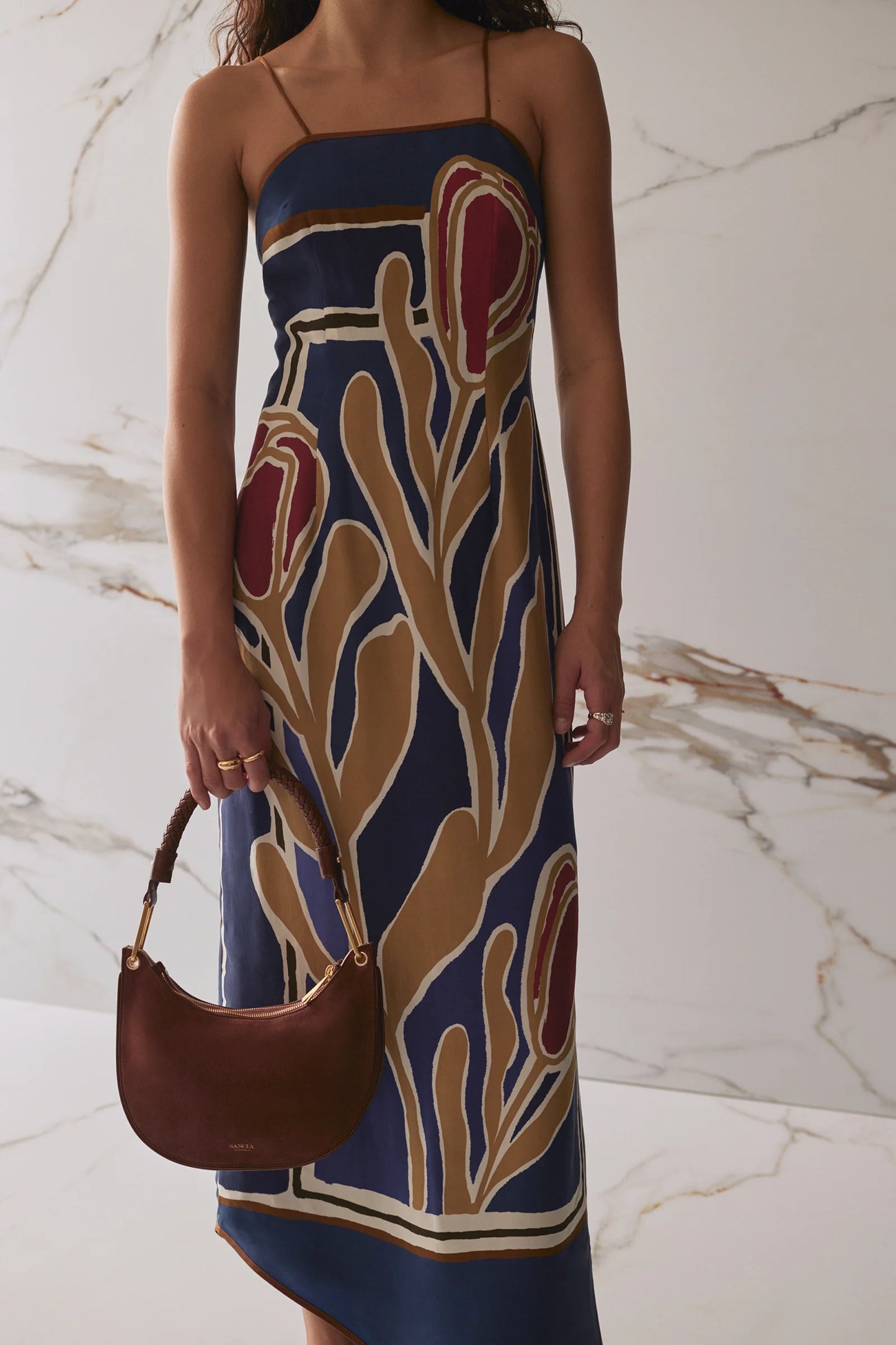 The Avinta Dress - Lisse Tulip