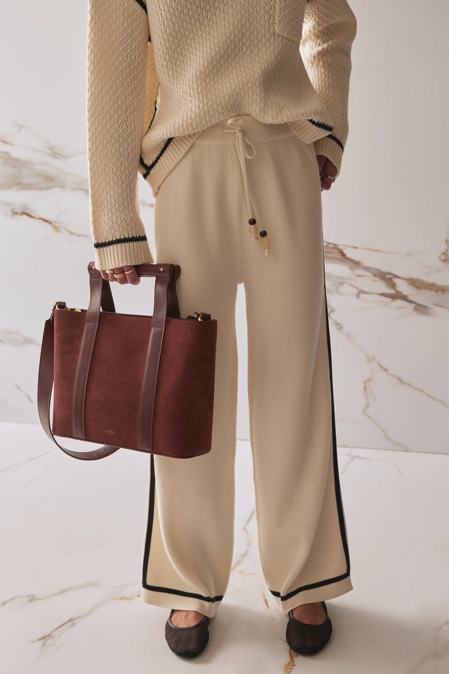The Ravenna Tote - Cocoa