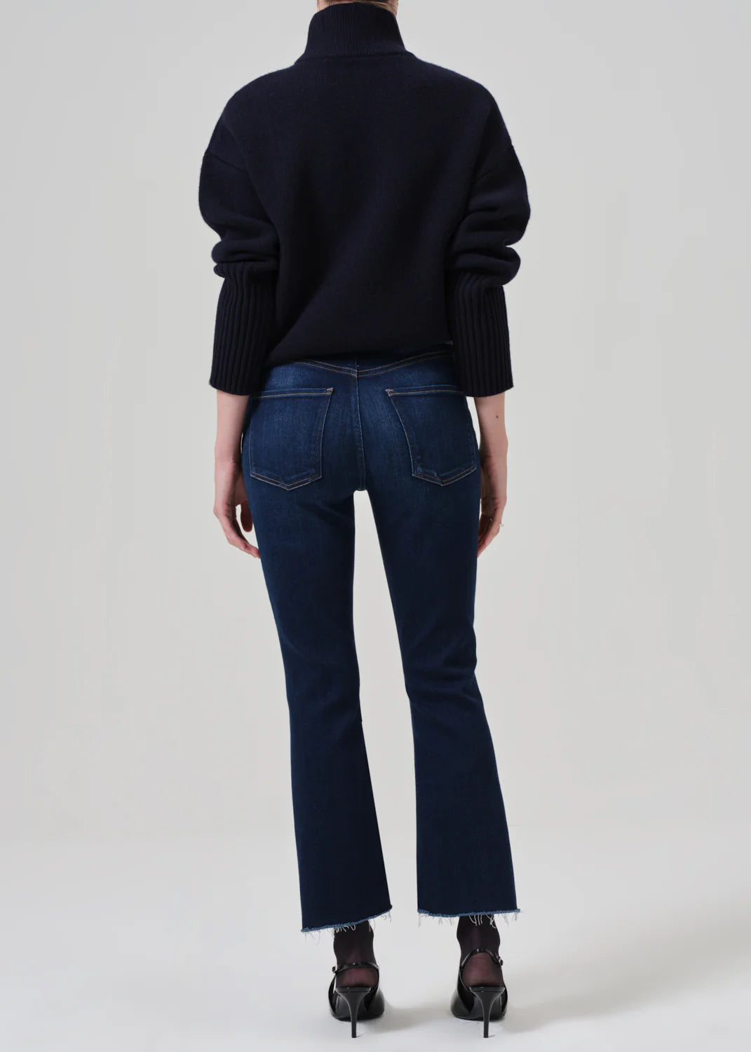 Isola Cropped Boot Mid Rise - Lotus