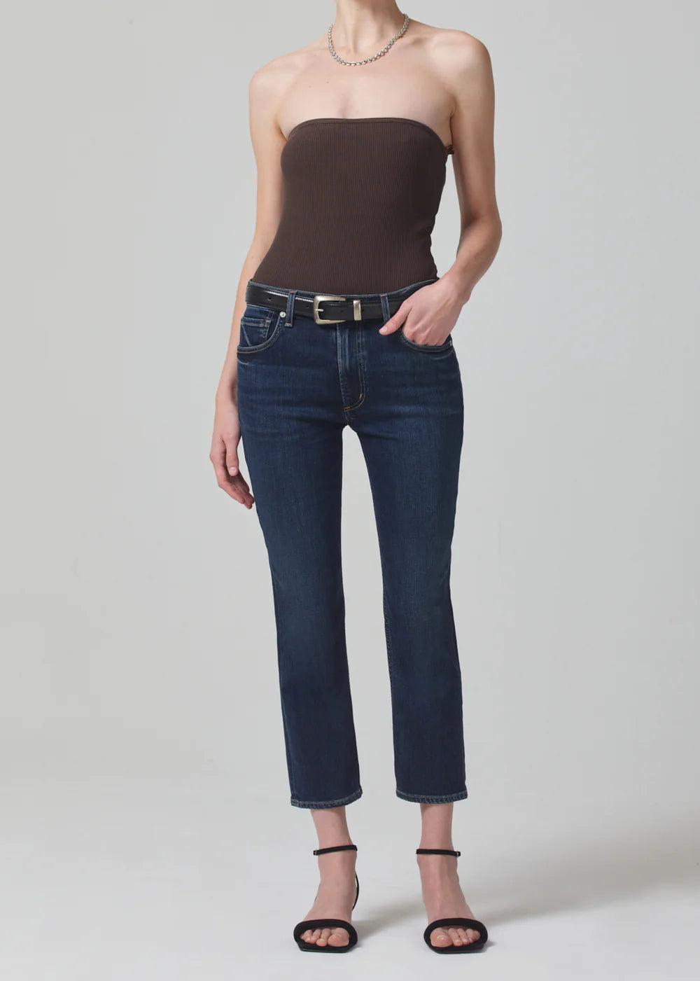 Isola Straight Crop Mid Rise - Courtland