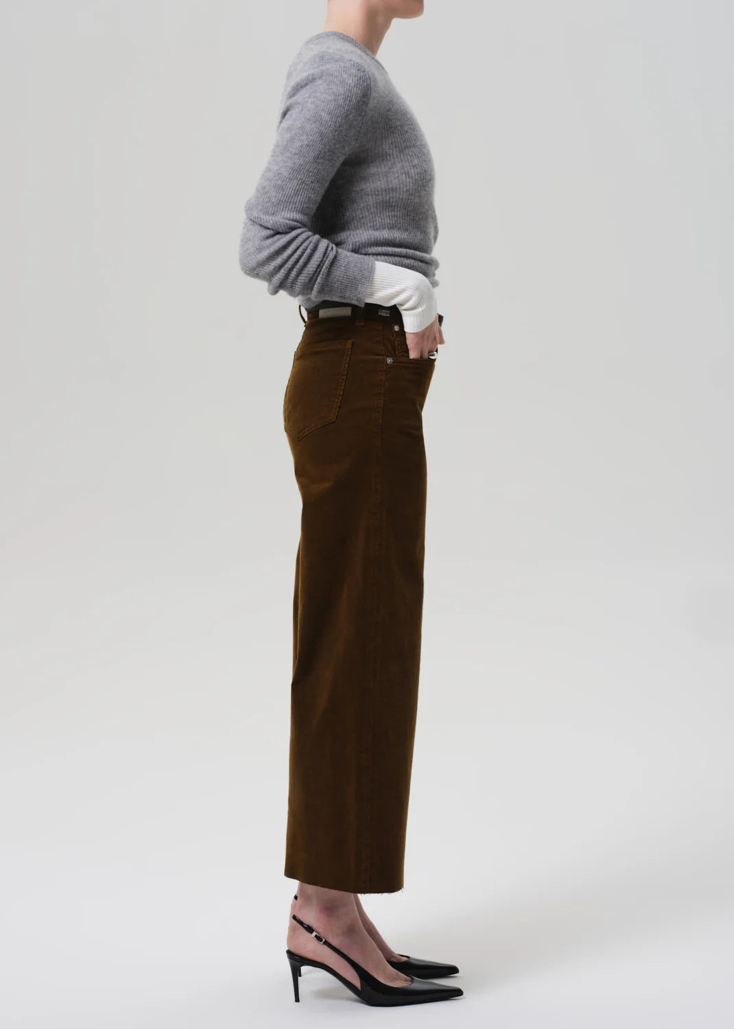 Lyra Wide Leg Crop - Mauka Cord
