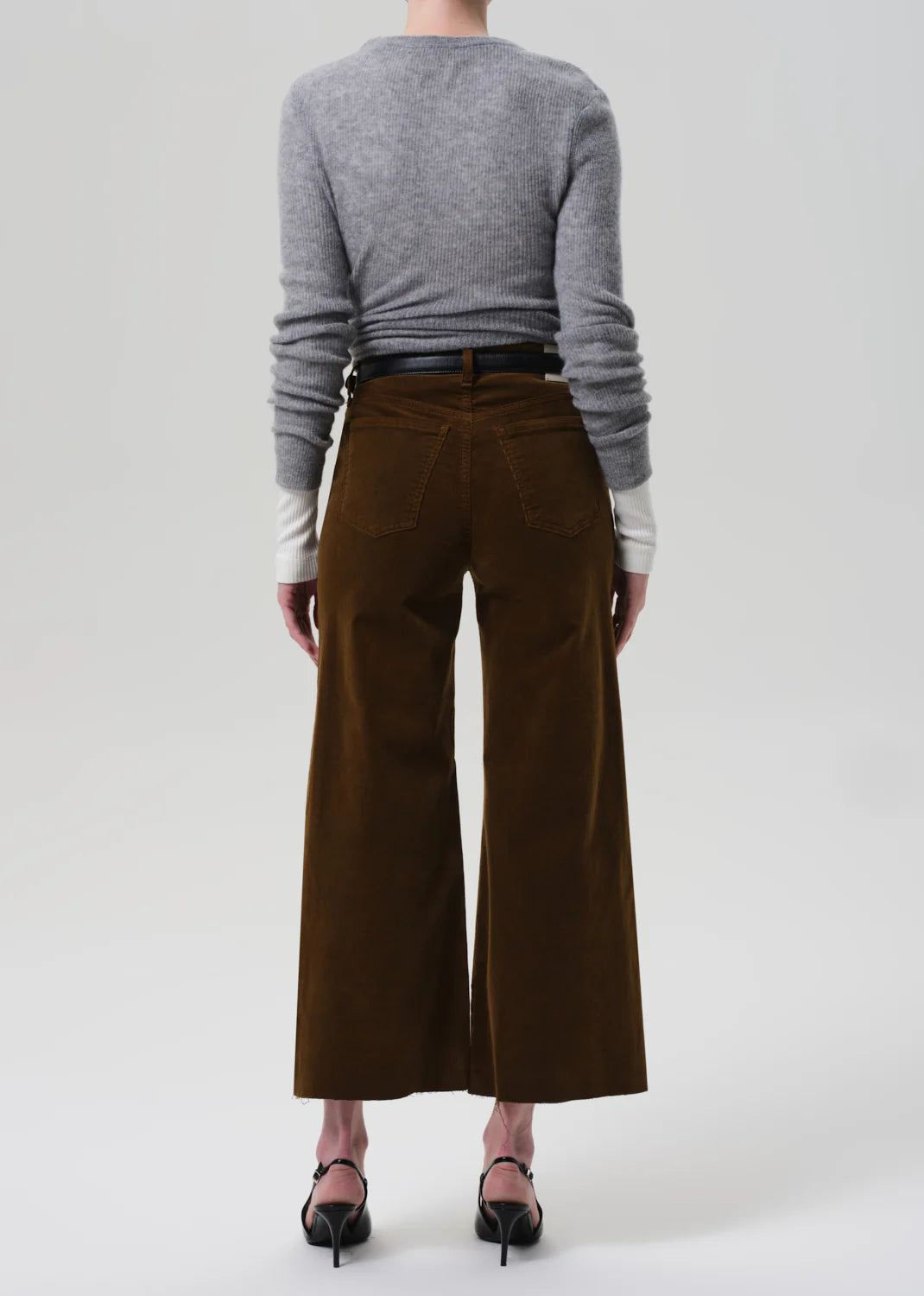 Lyra Wide Leg Crop - Mauka Cord