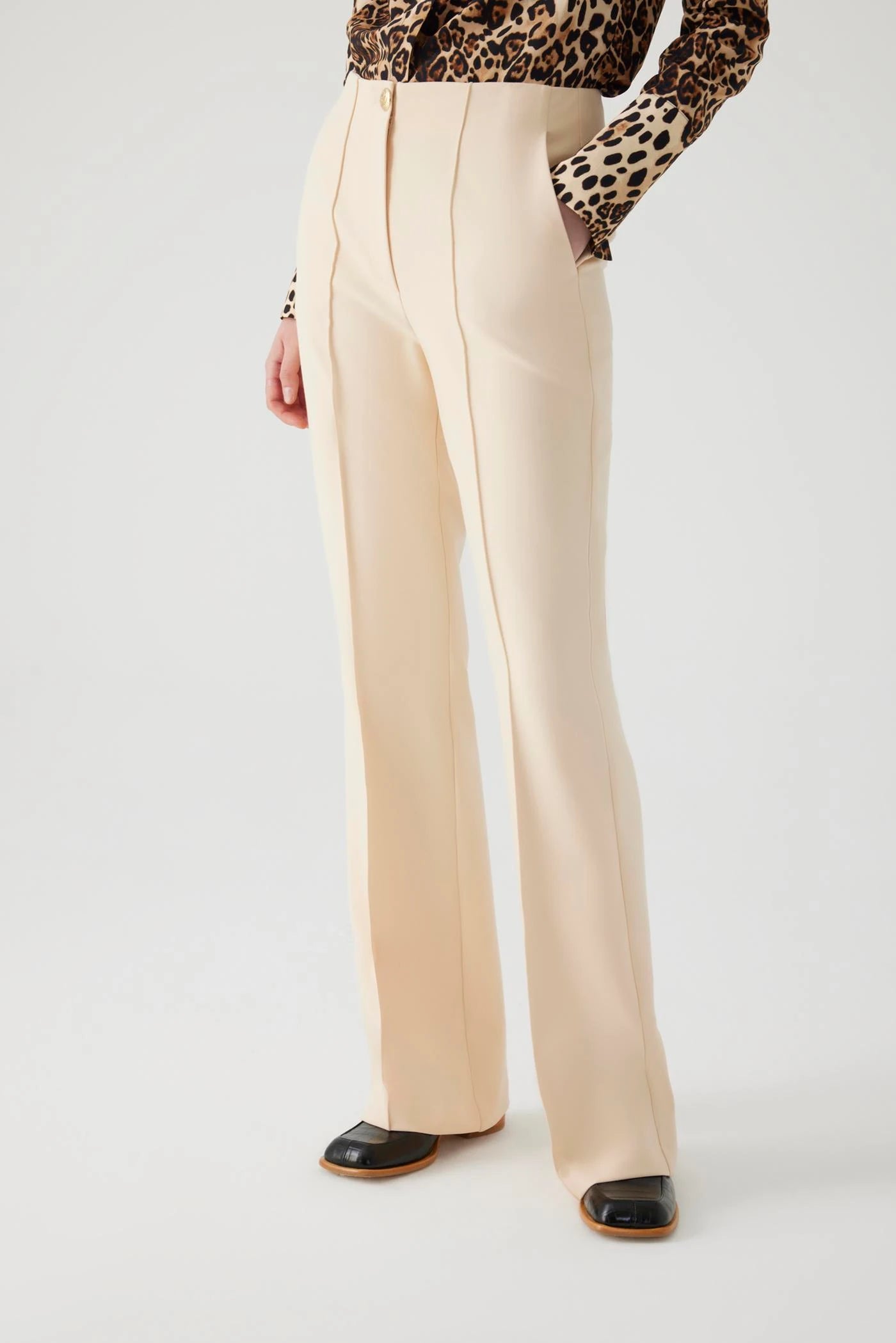 Alvia Pants - Beige