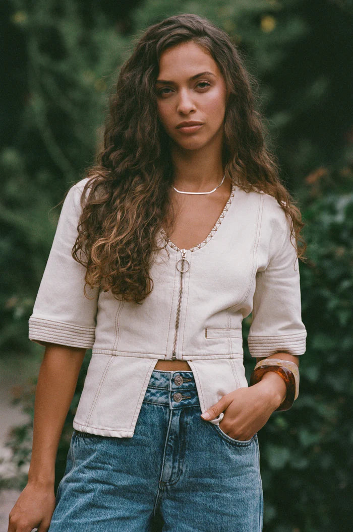 Lea Top - Ecru