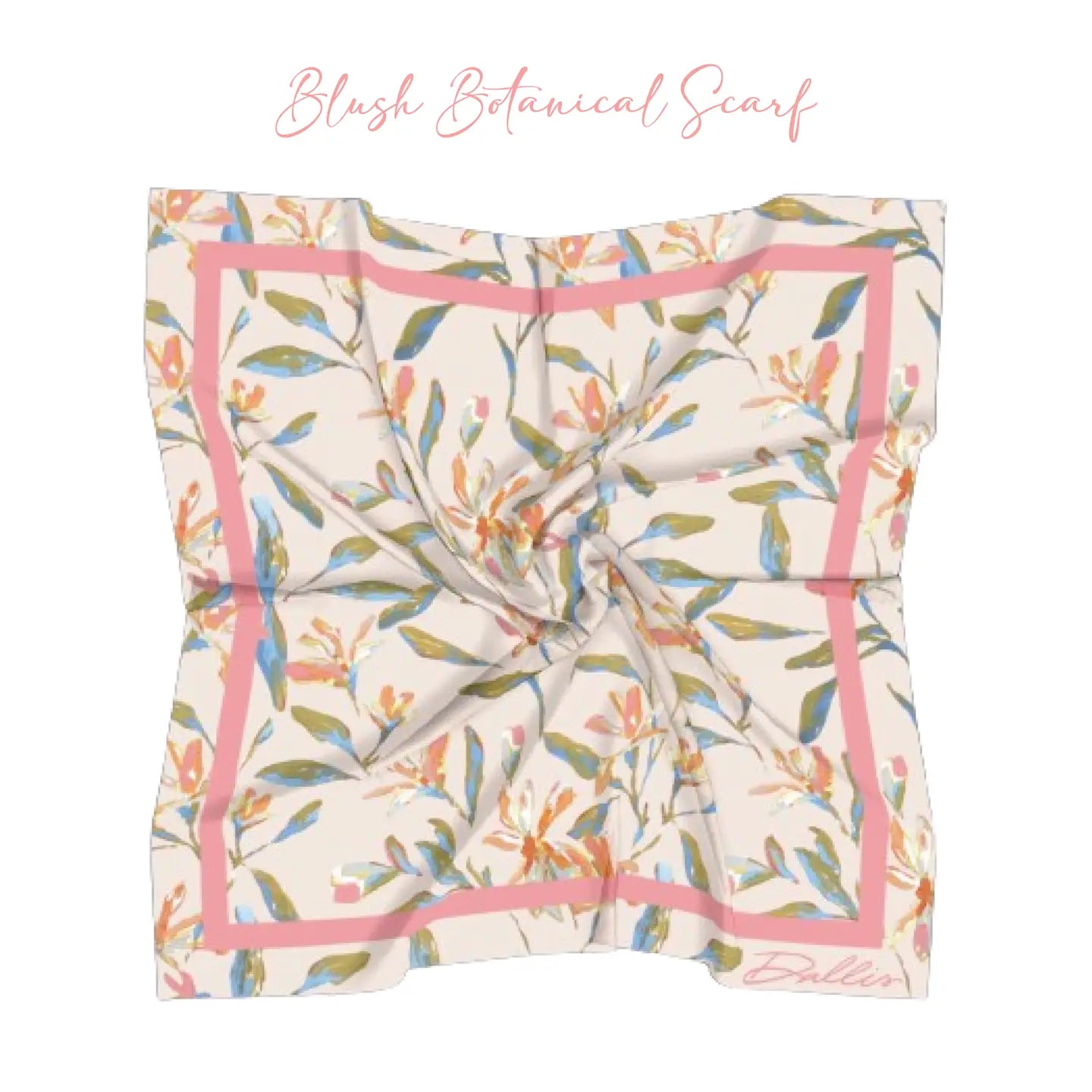Blush Botanical Scarf