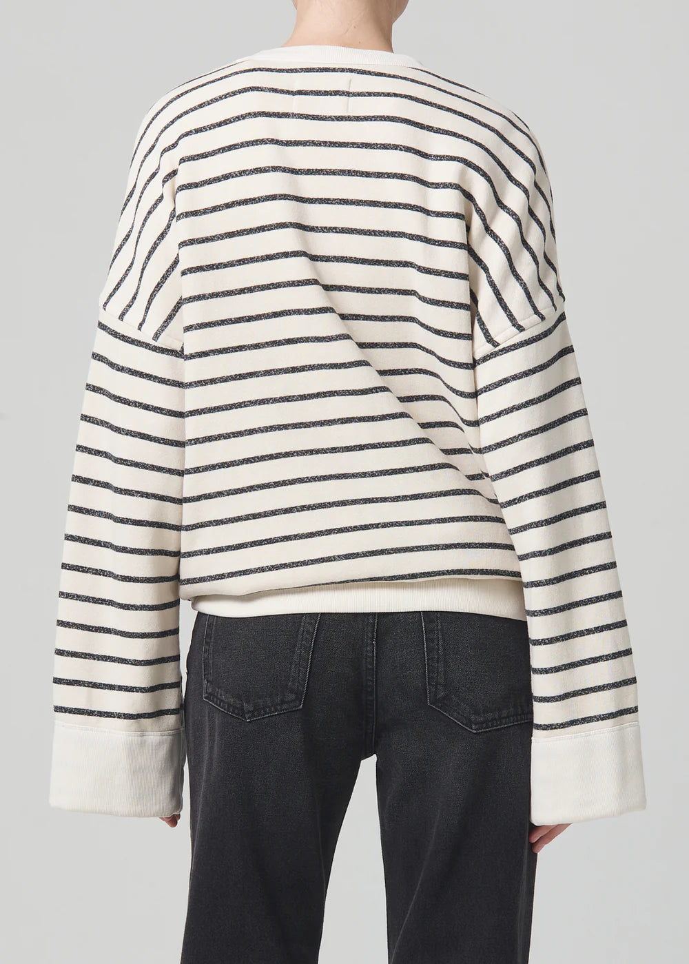 Luella Cape Sleeve - Channing Stripe