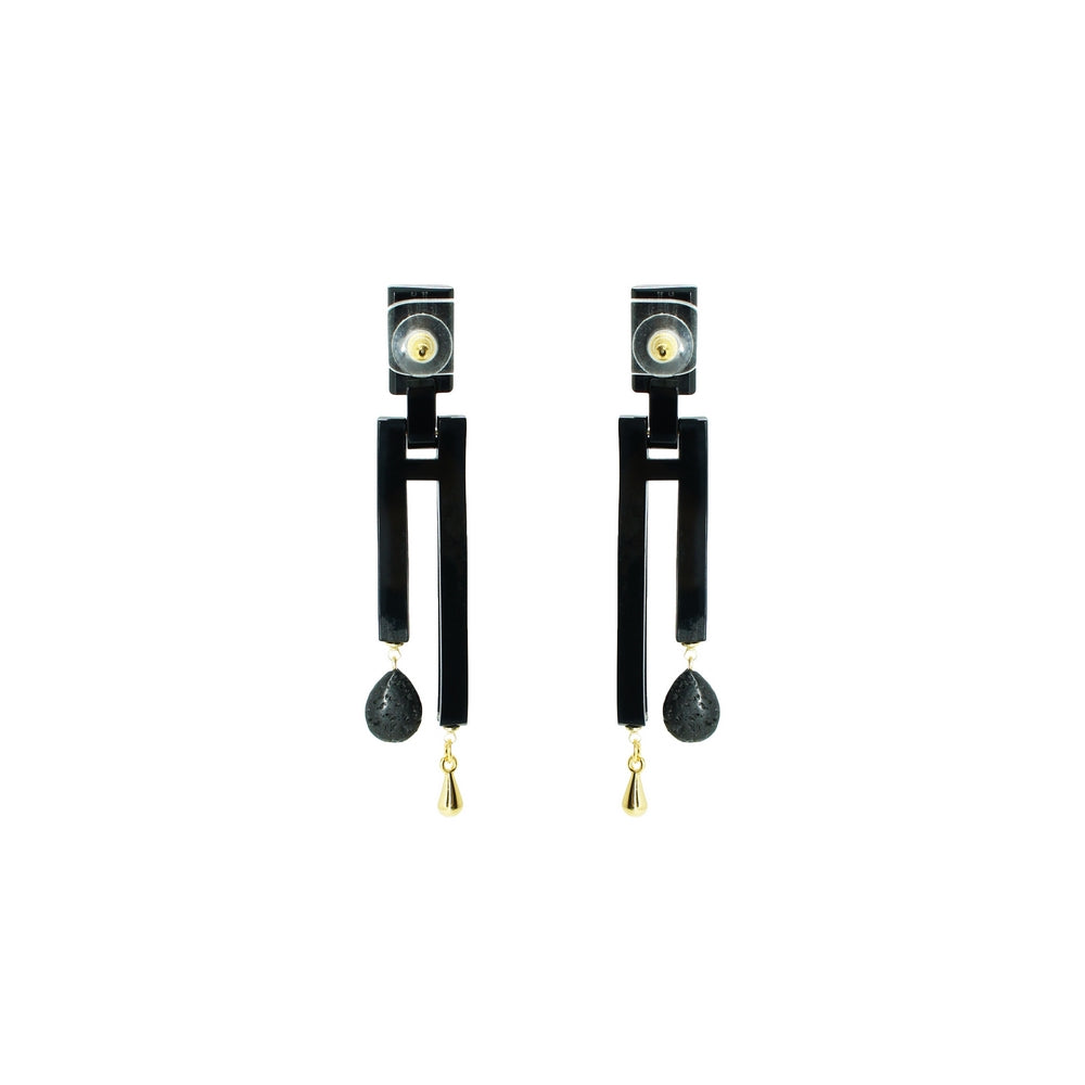 Earring Prumo - Black