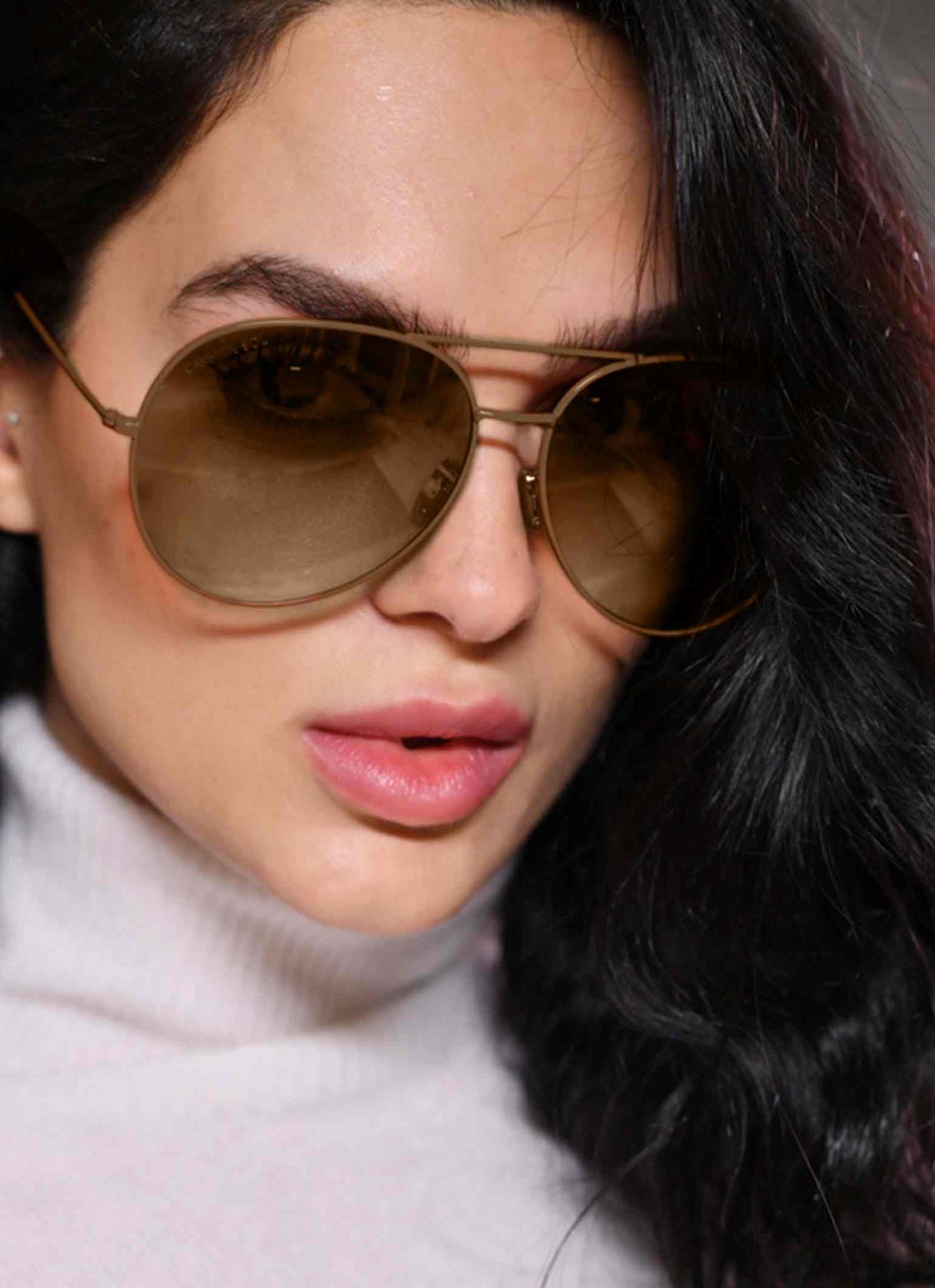Brown Aviator - Gradient Brown