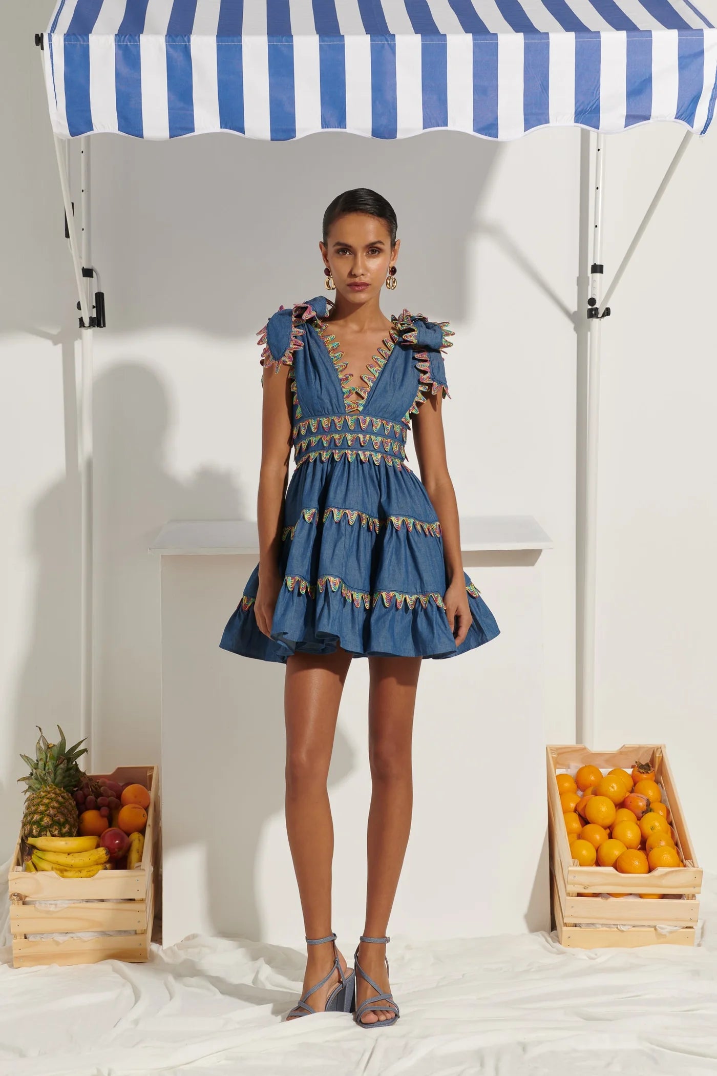 Cheli Dress - Blue