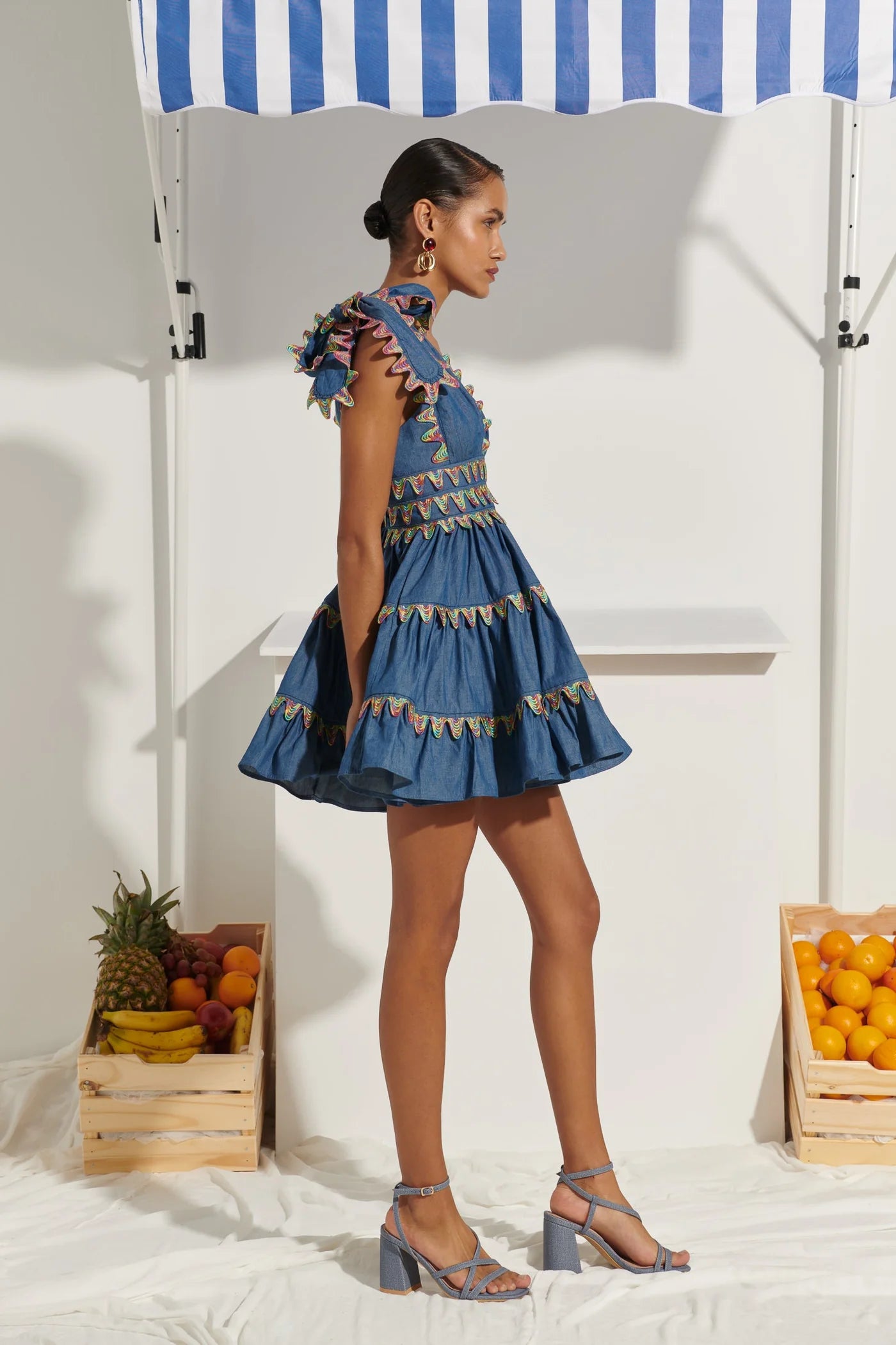 Cheli Dress - Blue
