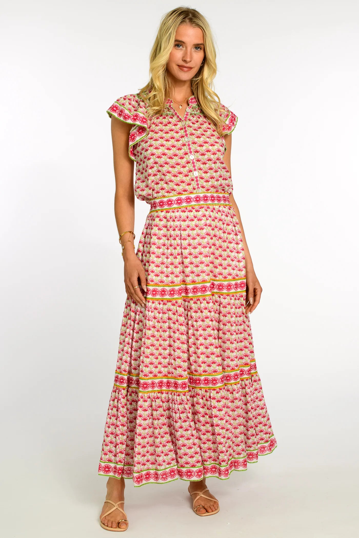 Mae Skirt - Fan Flower