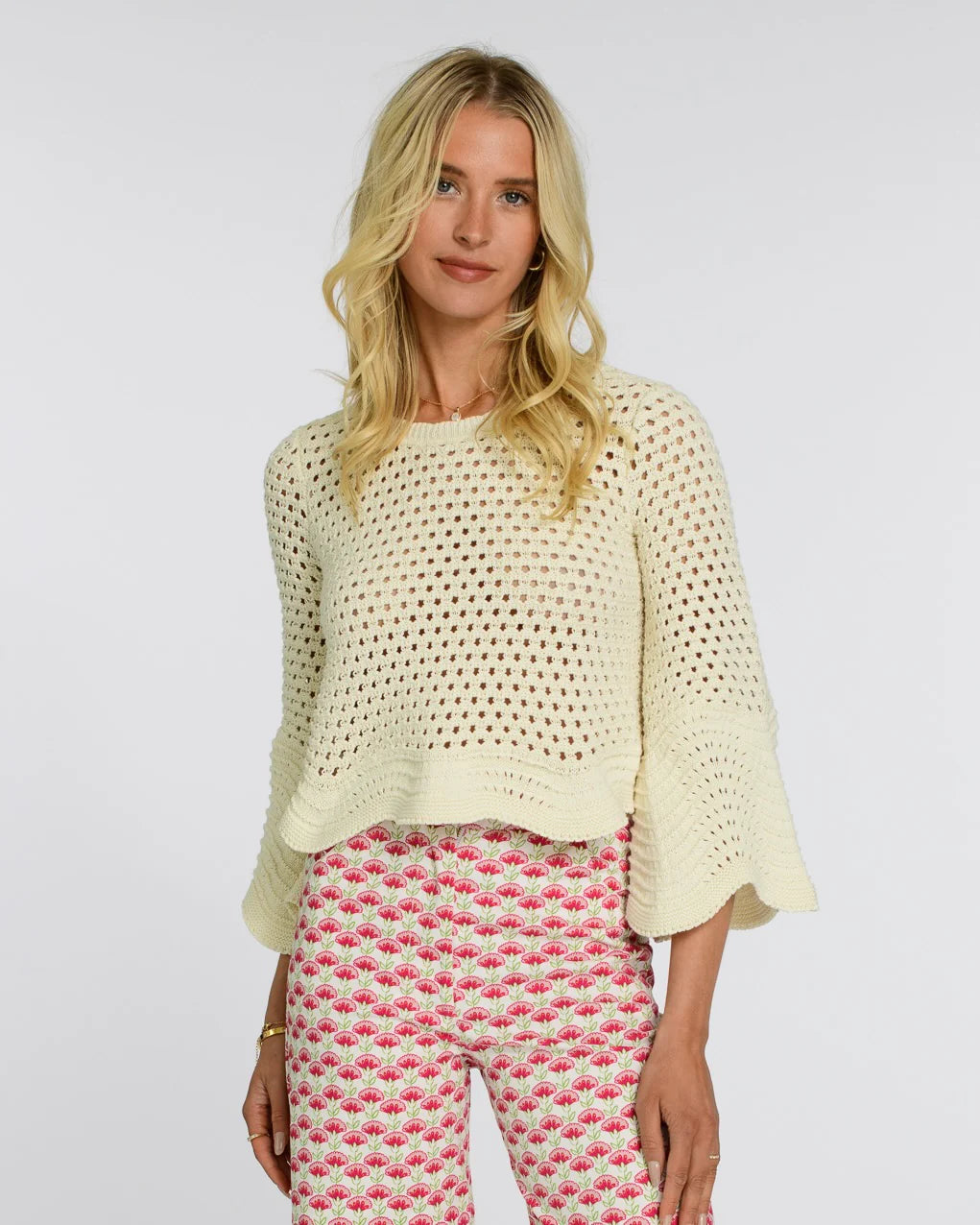 Nina Sweater - Crochet Coconut Milk