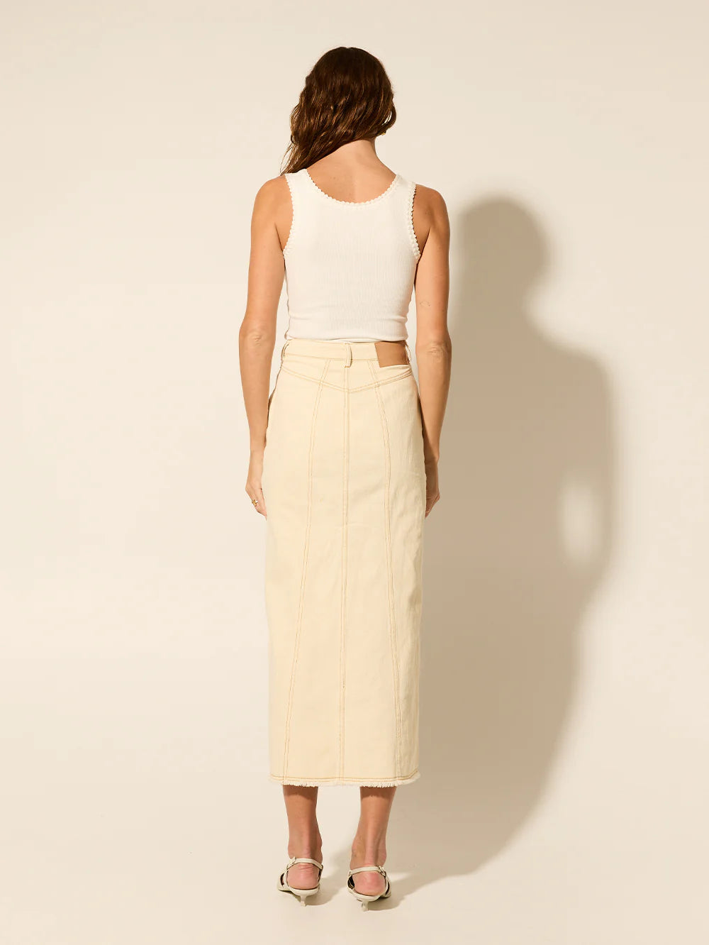 Elena Skirt - Cream