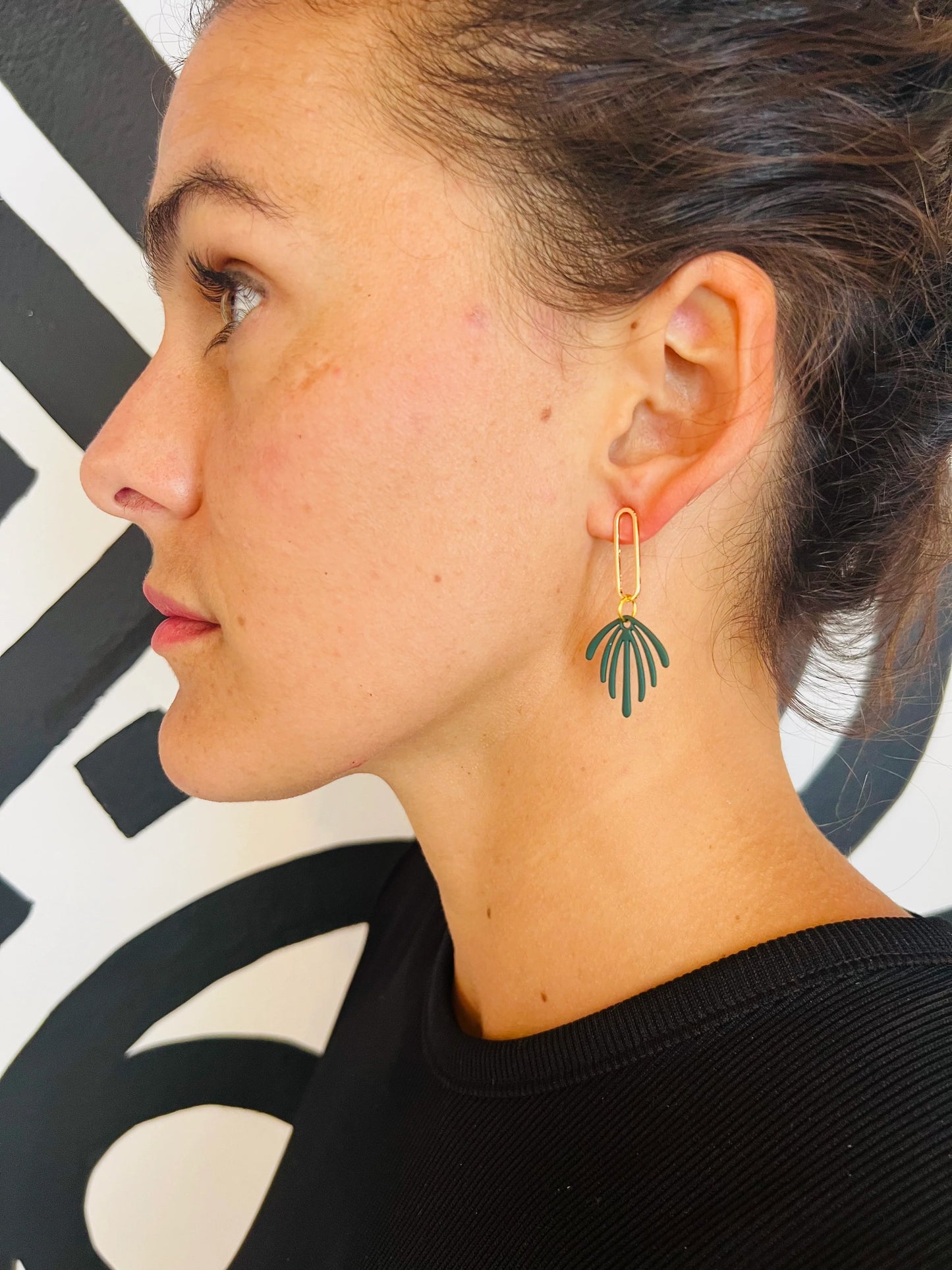 Forest - Matisse Cut Out Earrings