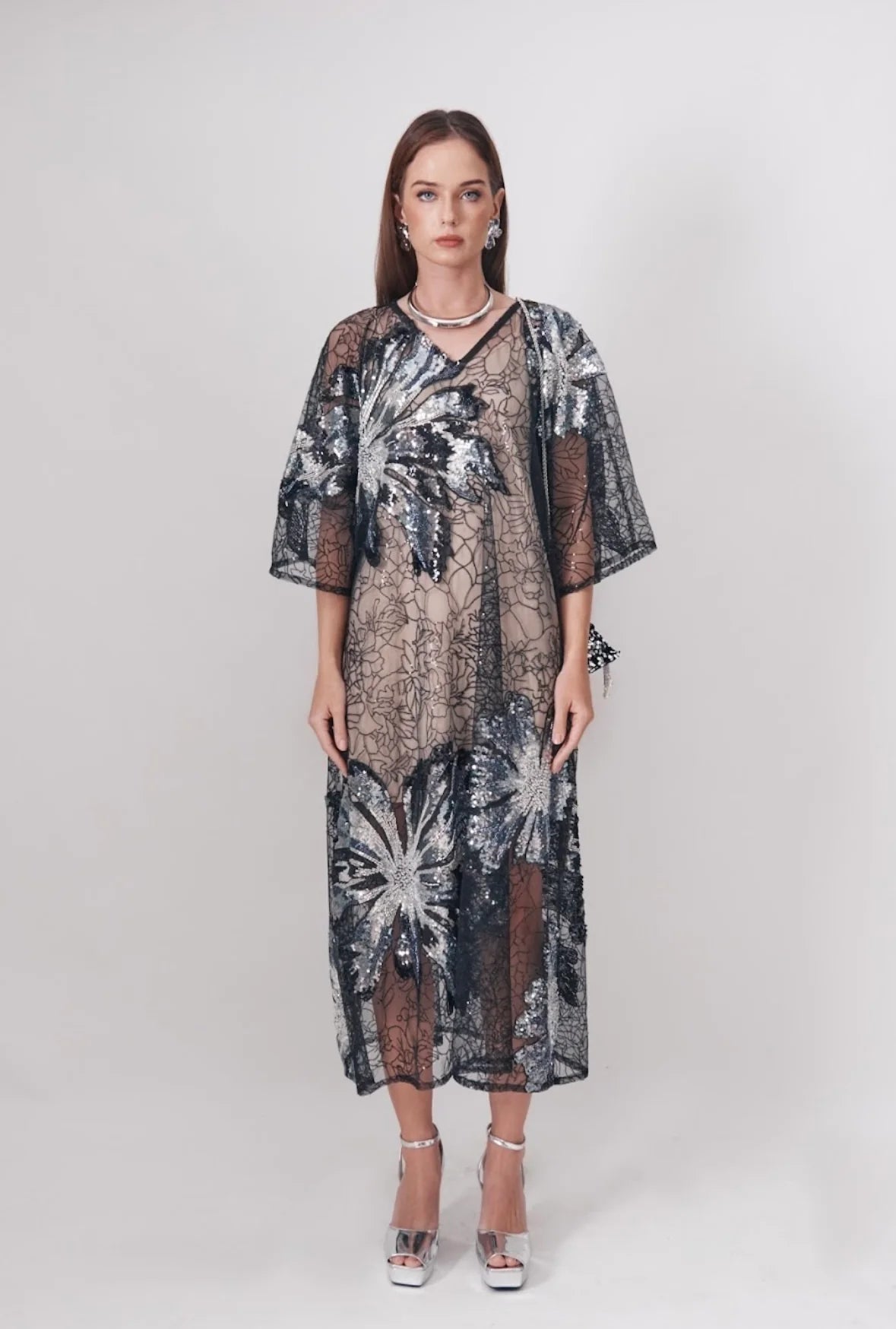 Greta Long Dress