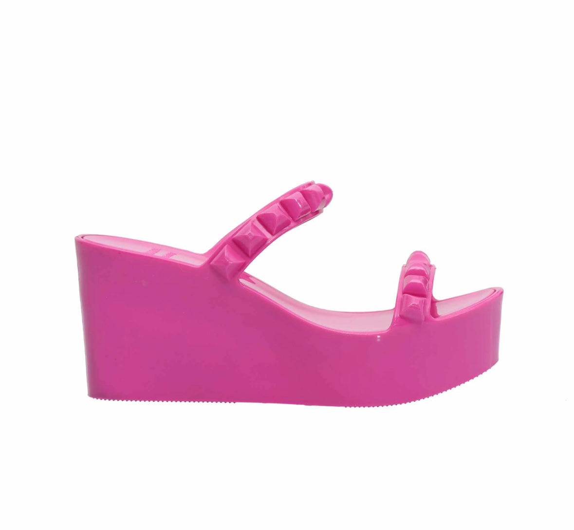 Tonino Mid Wedge - Fuchsia
