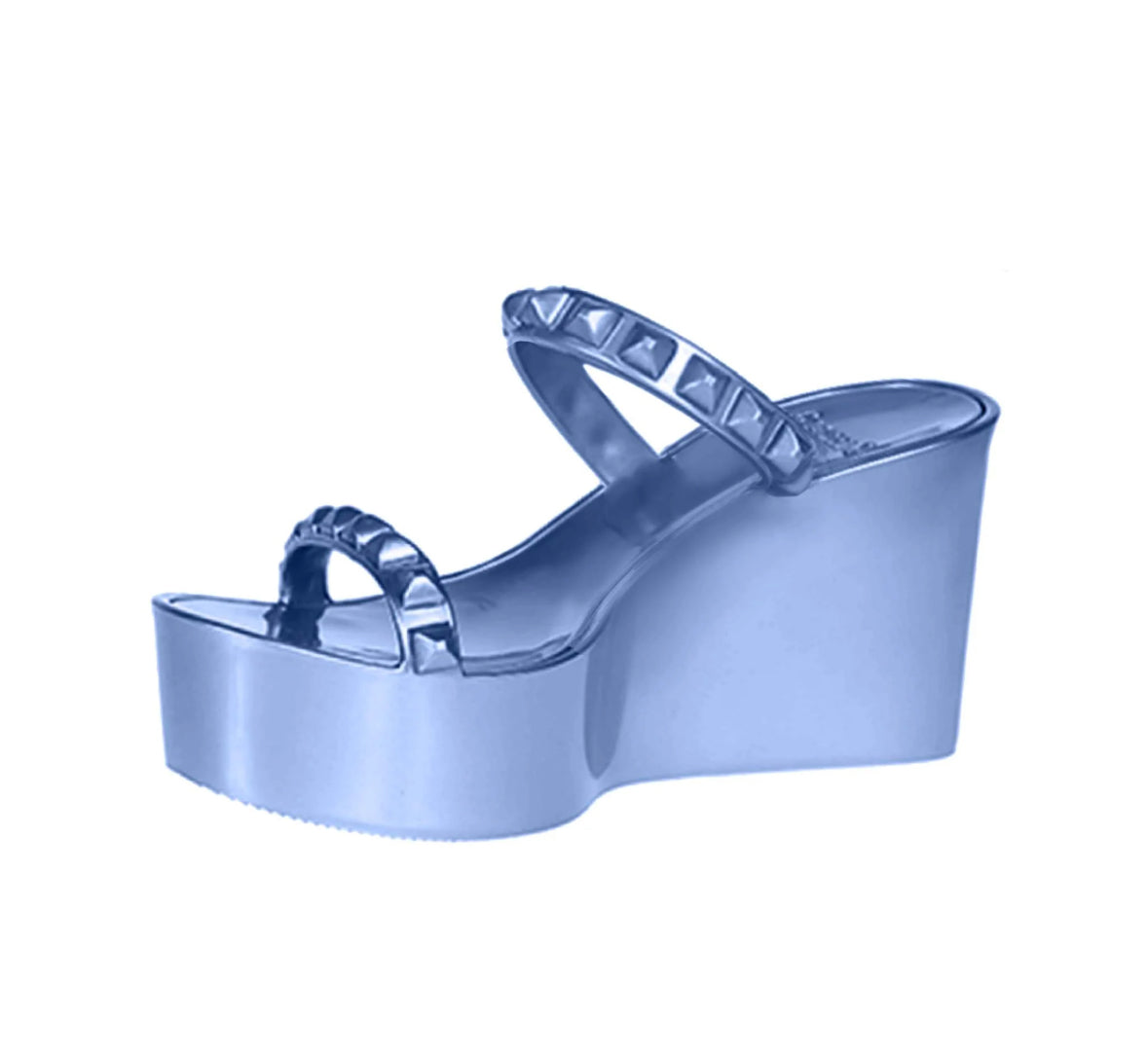 Tonino Mid Wedge - Metallic Blue