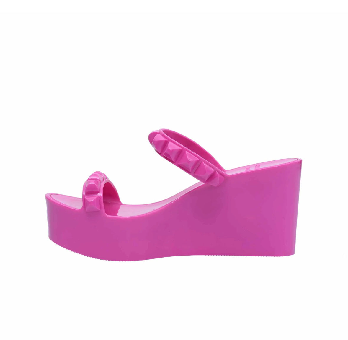 Tonino Mid Wedge - Fuchsia