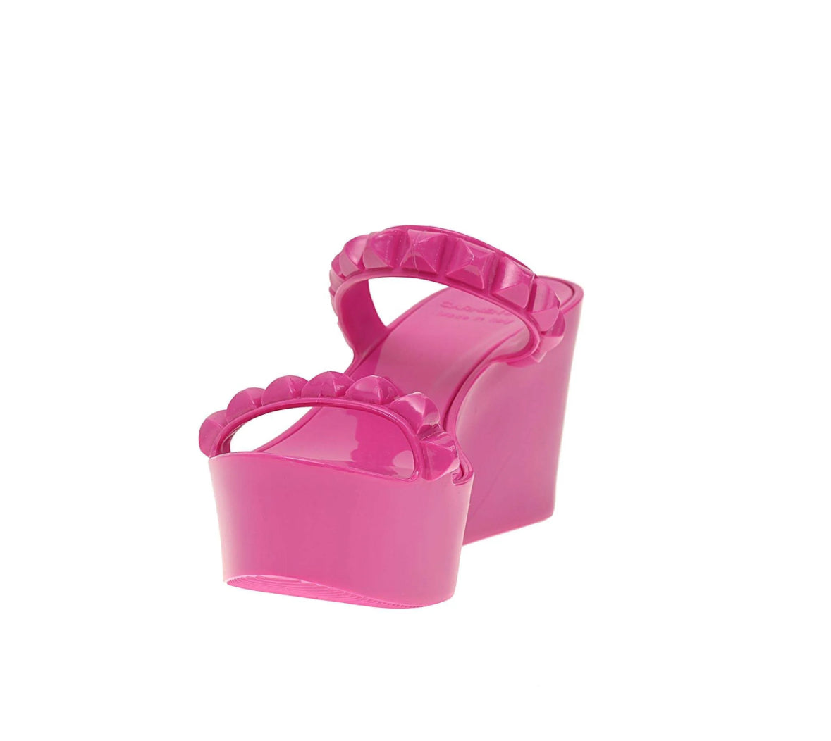 Tonino Mid Wedge - Fuchsia
