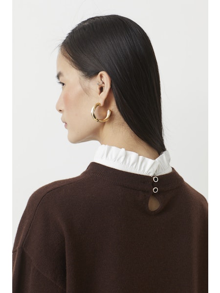 Picola Layer Top Sweater - Prune