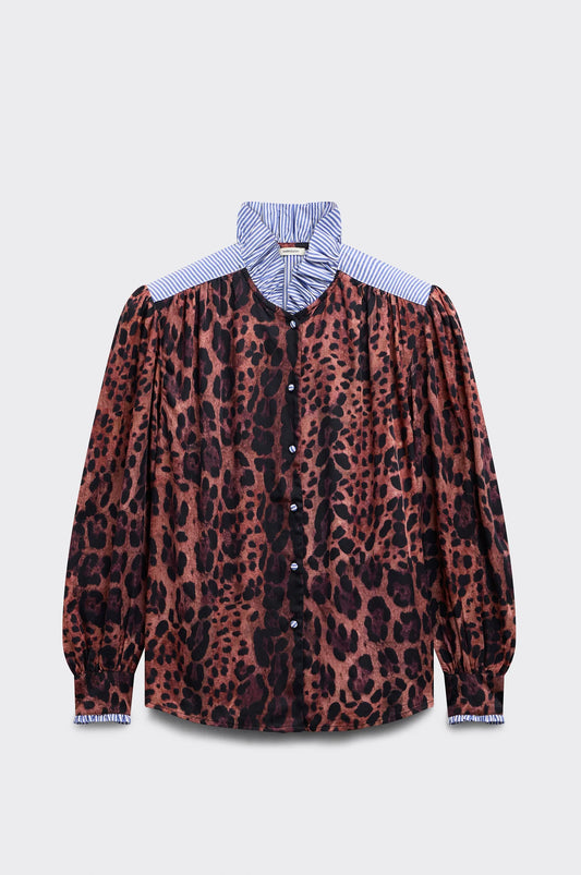 Print Shirt - Fauve