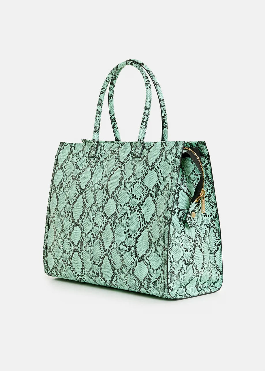 Hegan Handbag - Neptune Green