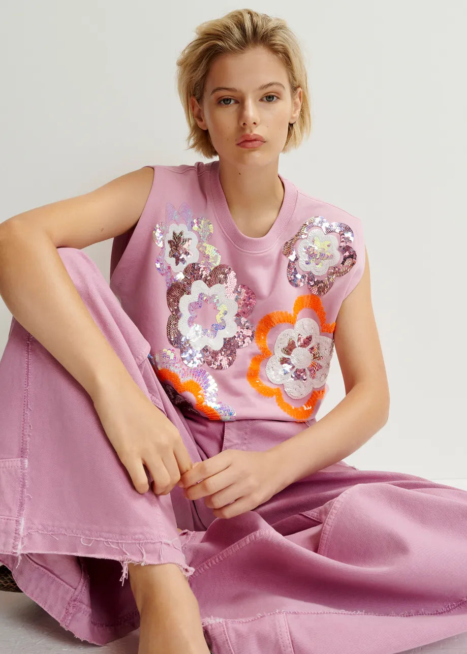 Hitalian Slvls Sweatshirt - Pink Lavender