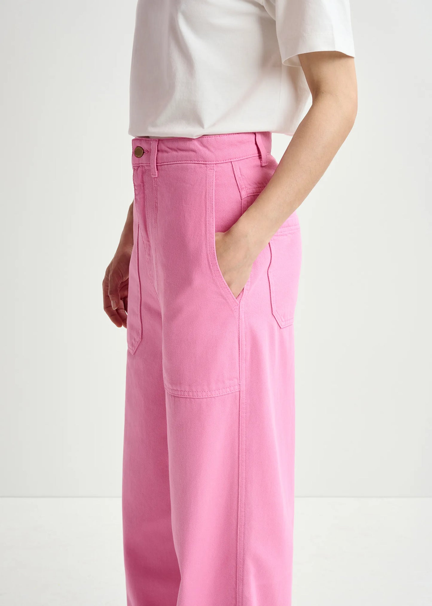 Homerus Flared Jeans - Lipgloss