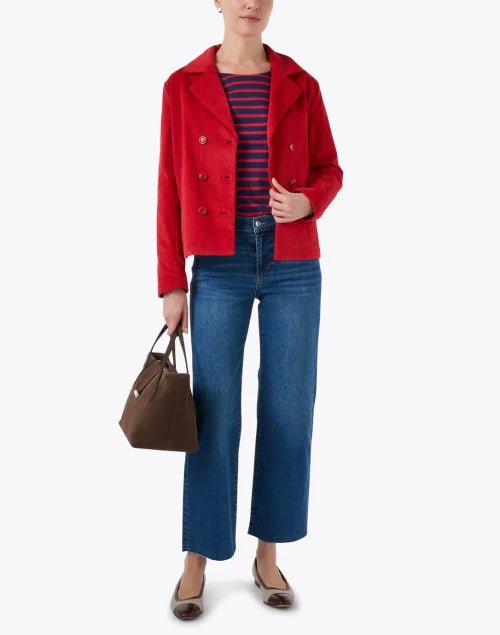 Red Courd Jacket