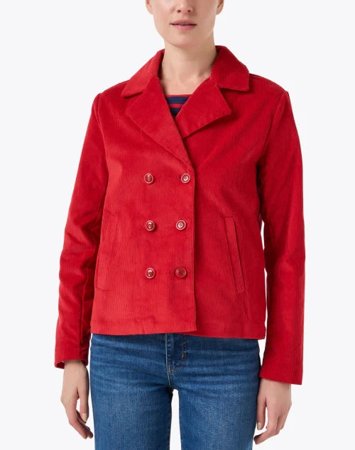 Red Courd Jacket