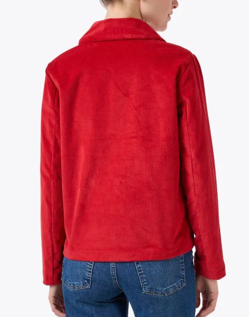 Red Courd Jacket