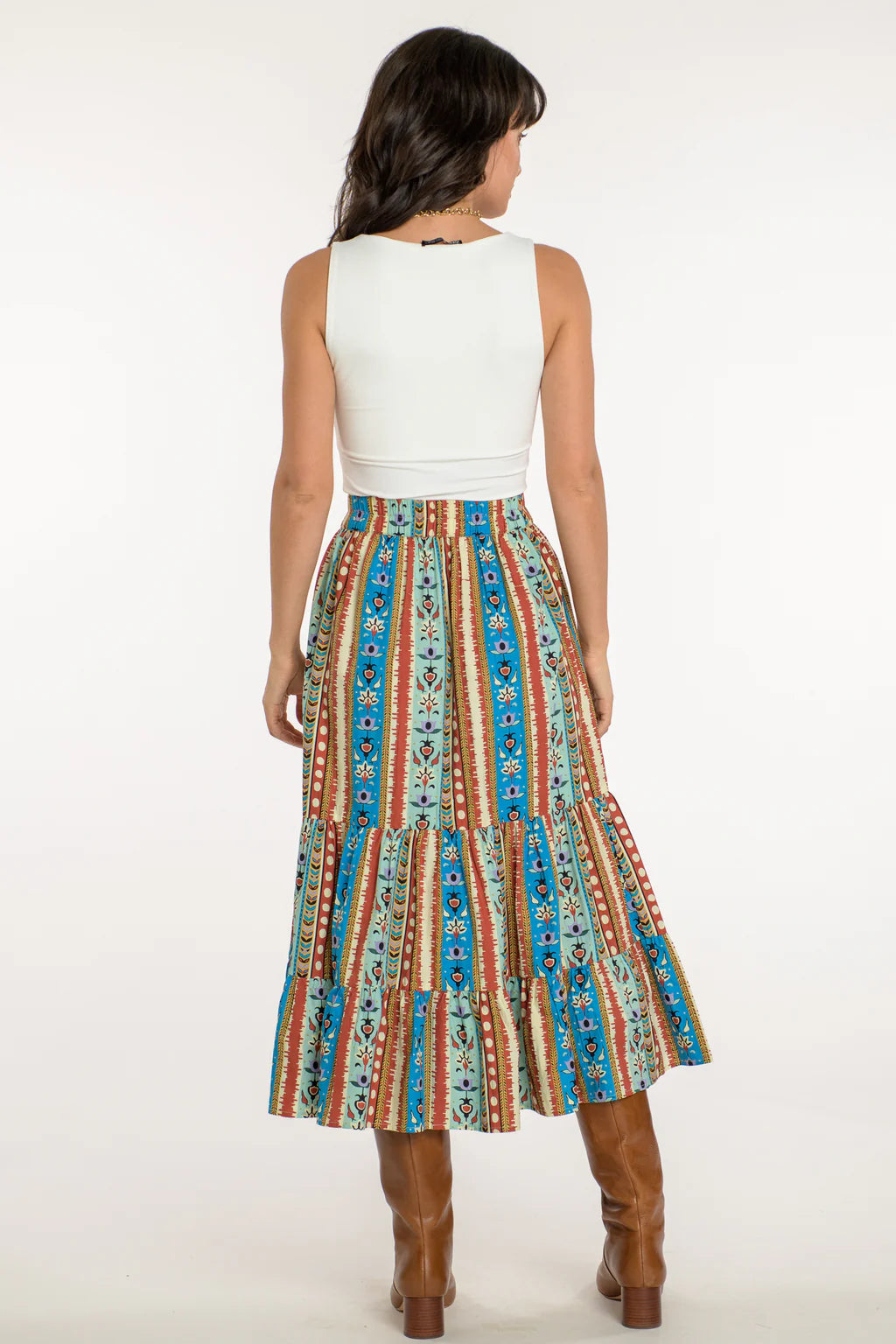 Surrey Skirt - Serape Stripe