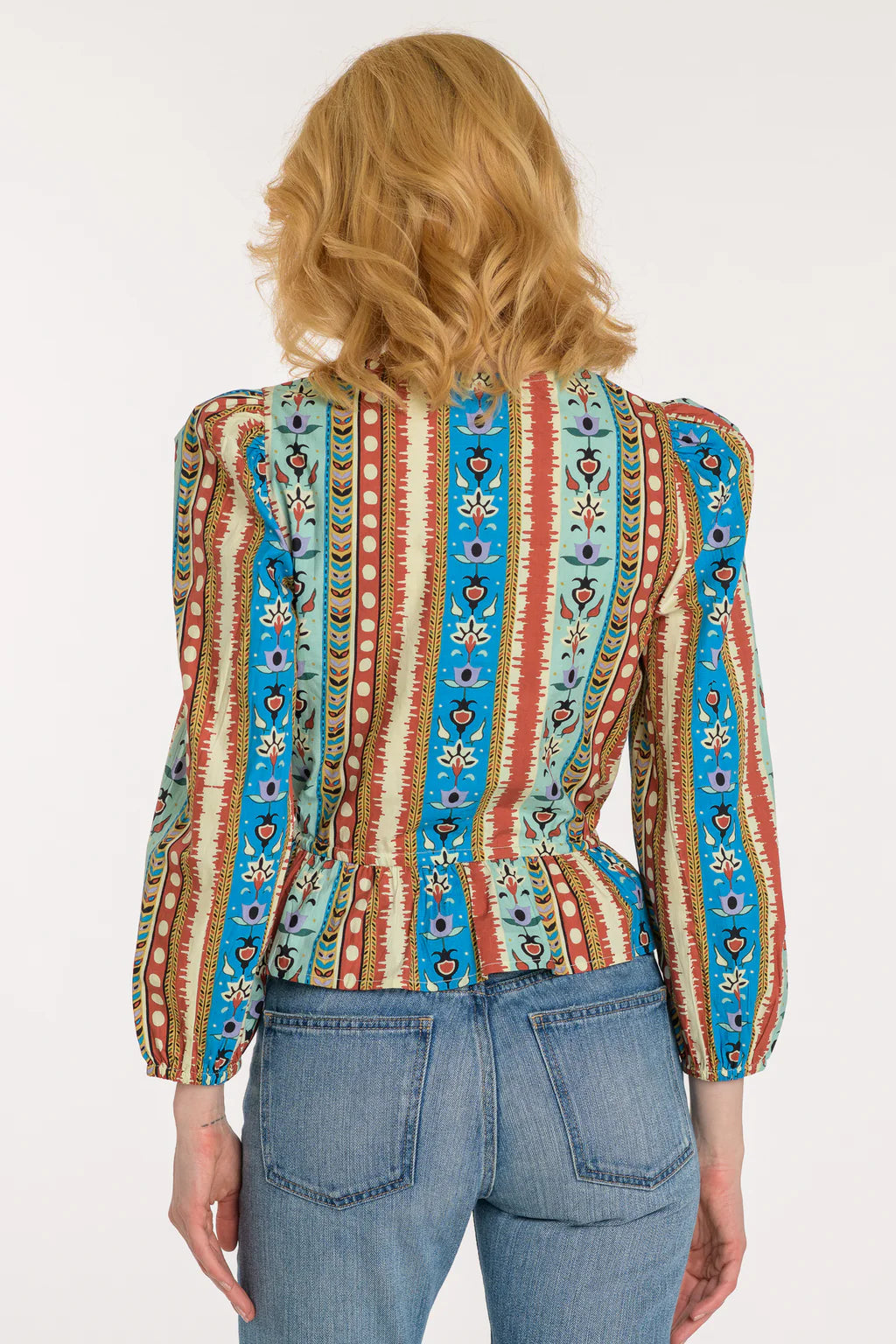 Sloane Top - Serape Stripe
