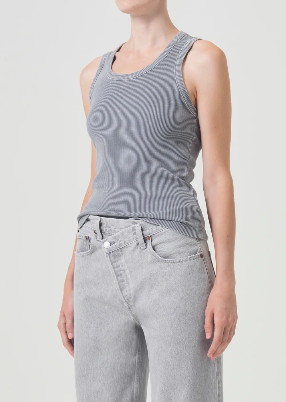 Poppy Scoop Tank - Mirror Ball
