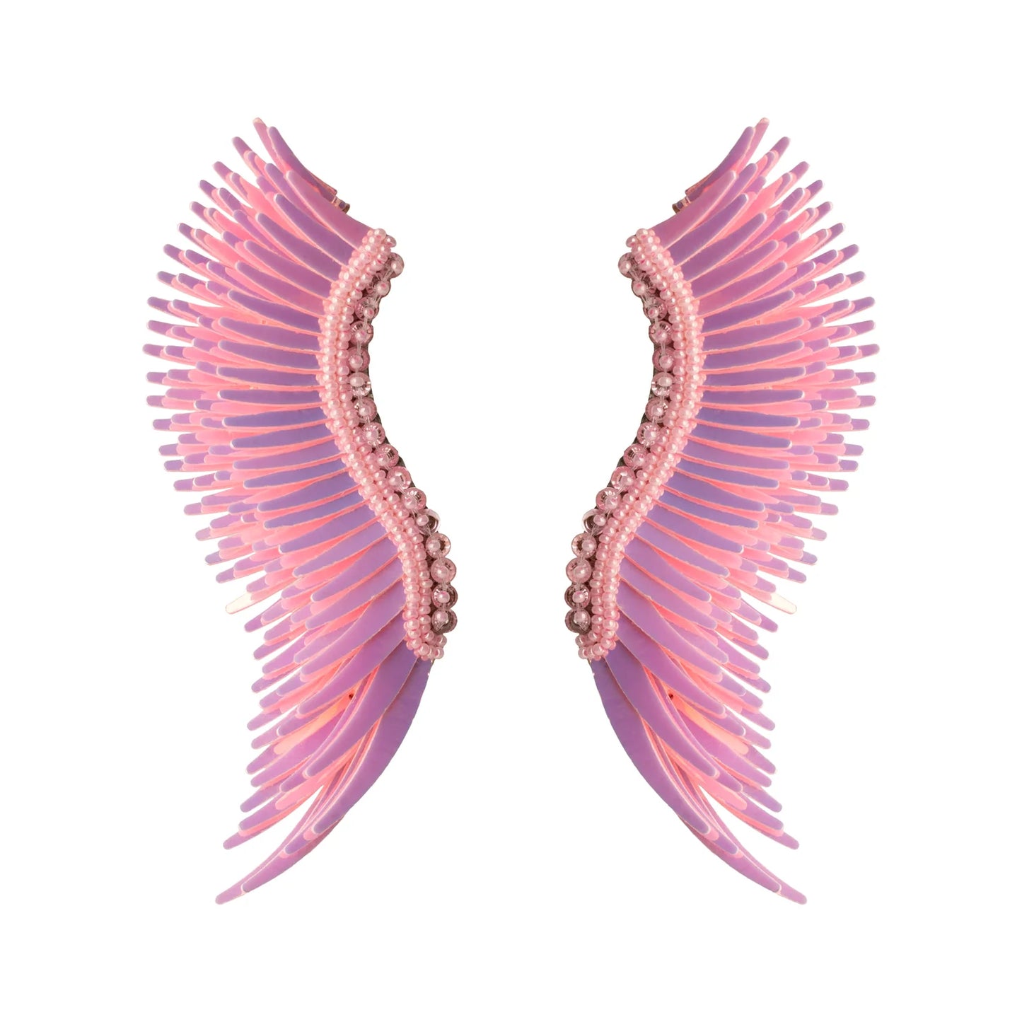 Iridescent Light Pink - Madeline Earrings