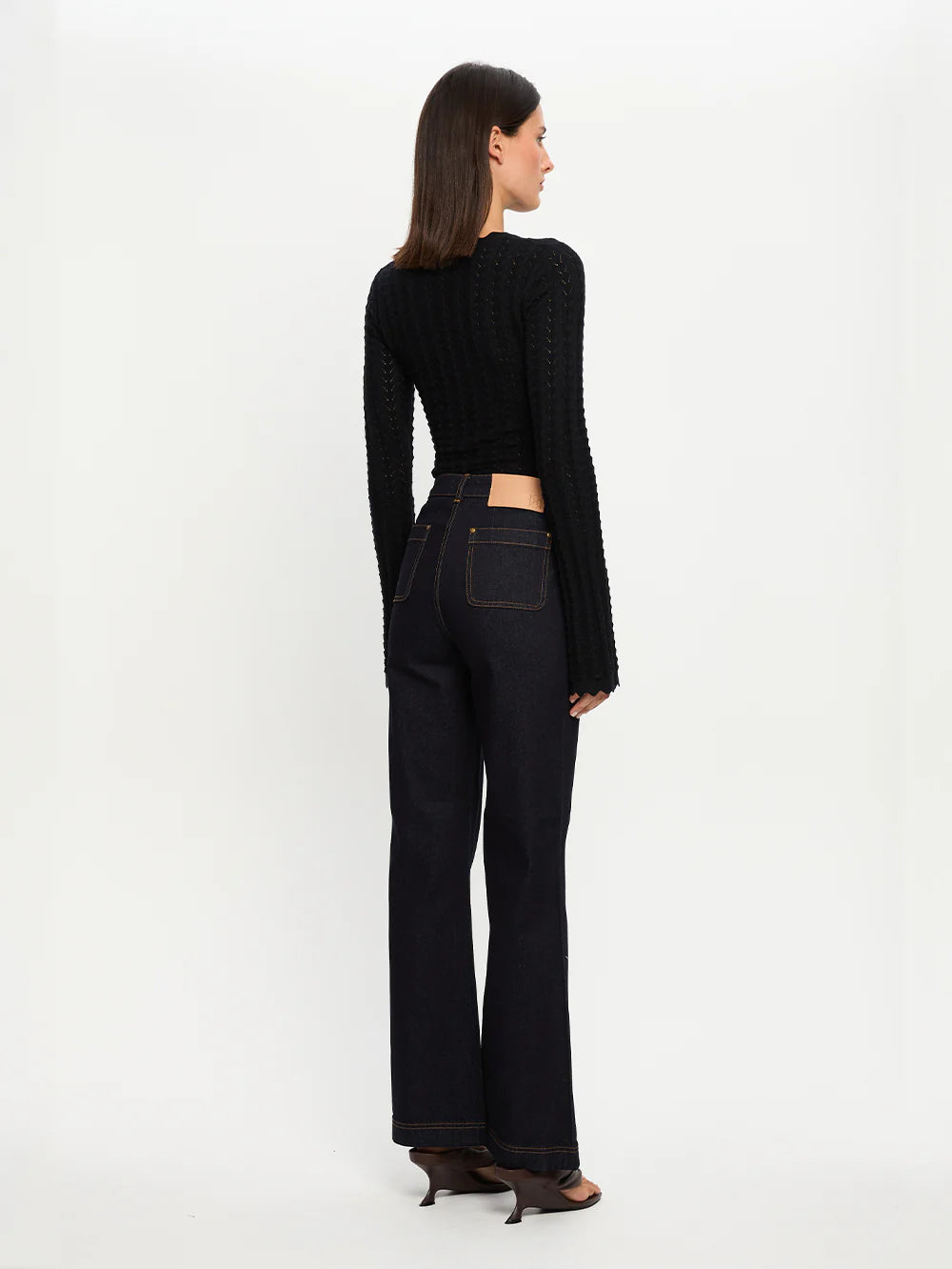 Logan Knit Top - Black