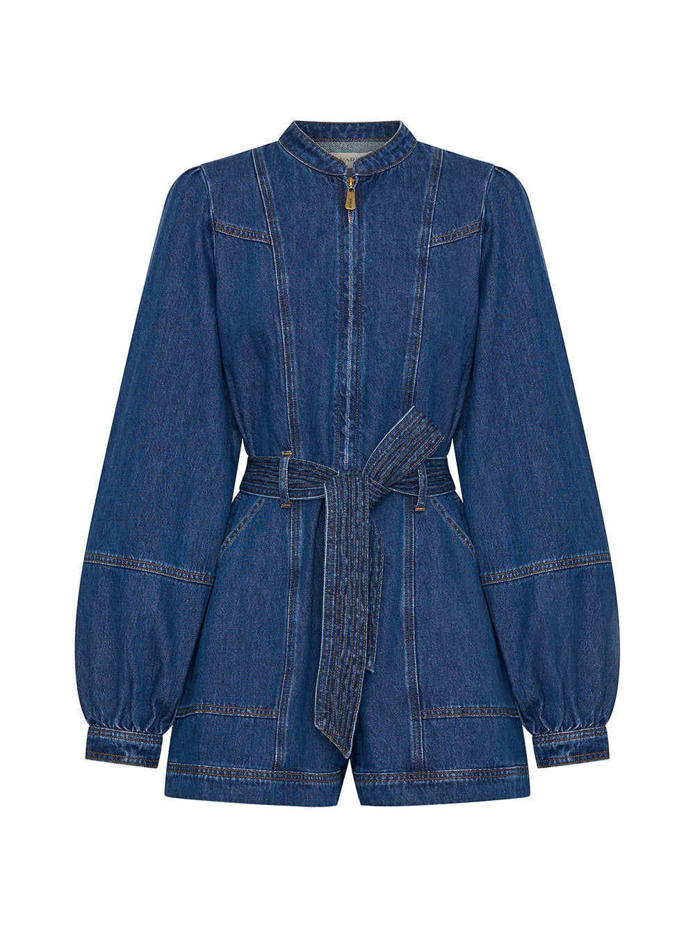 Lourdes Denim Playsuit
